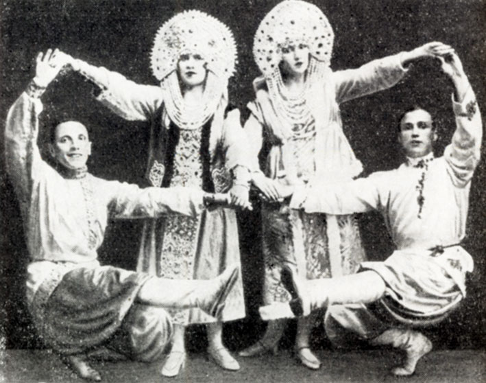 'Русский танец'. Александров, Боярская, Скворцова и Любимов