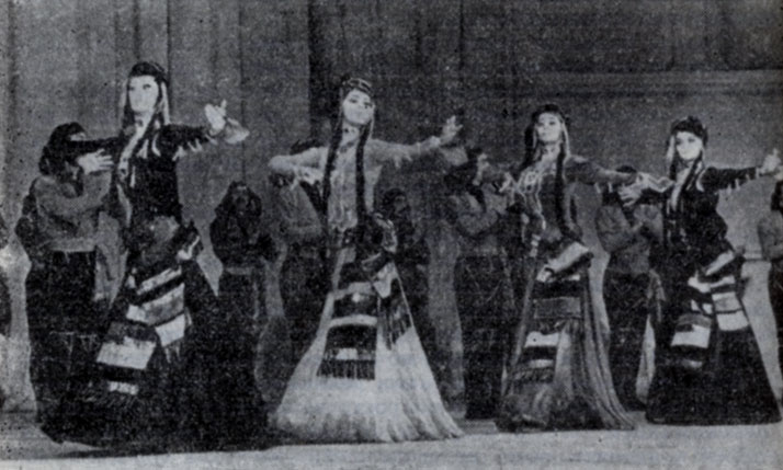 'Грузинская сюита'. Государственный ансамбль народного танца Грузинской ССР