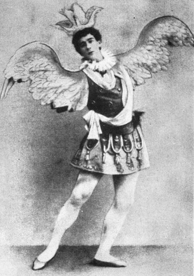 Рис. 77. М. Фокин - Голубая птица. 'Спящая красавица'. Мариинский театр. 1900.