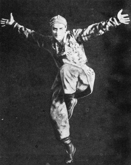  (Главный воин). Рис. 70. М. Фокин - Половчанин. 'Половецкие пляски'. Париж. 1909 (?)