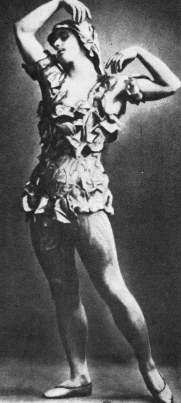 Рис. 100. М. Фокин. 'Видение розы'. Париж. 1911